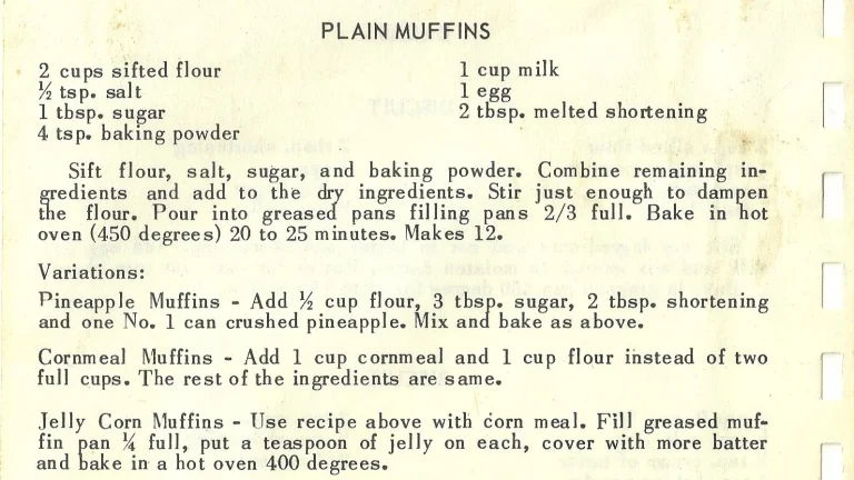 Plain Muffins #2