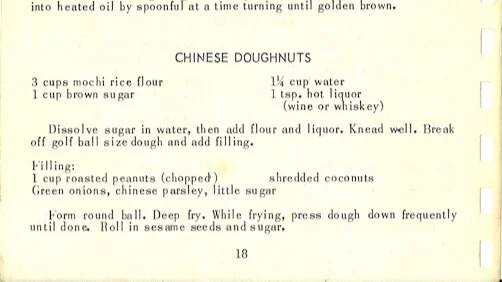 CHINESE DOUGHNUTS