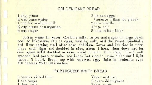GOLDEN CAKE BREAD