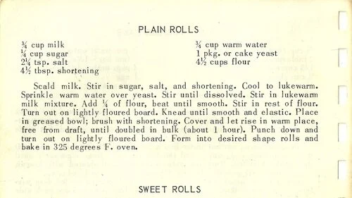 PLAIN ROLLS
