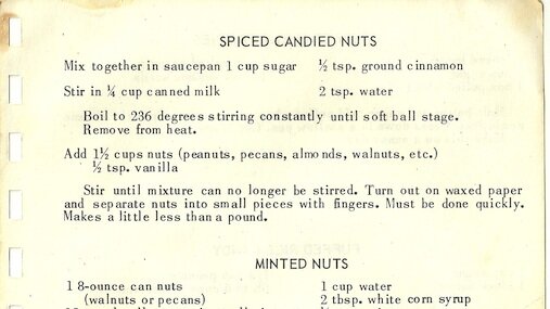 SPICED CANDIED NUTS