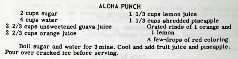 Aloha Punch