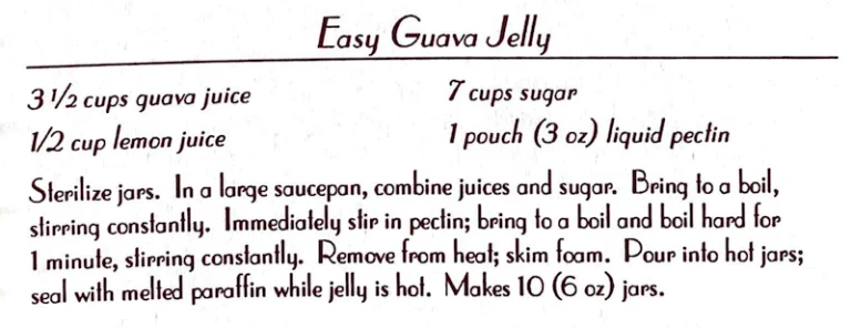 Easy Guava Jelly