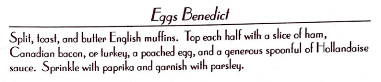 Eggs Benedict