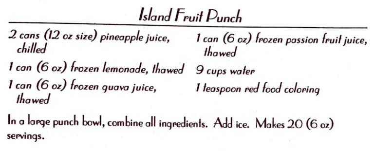 Island Fruit Punch