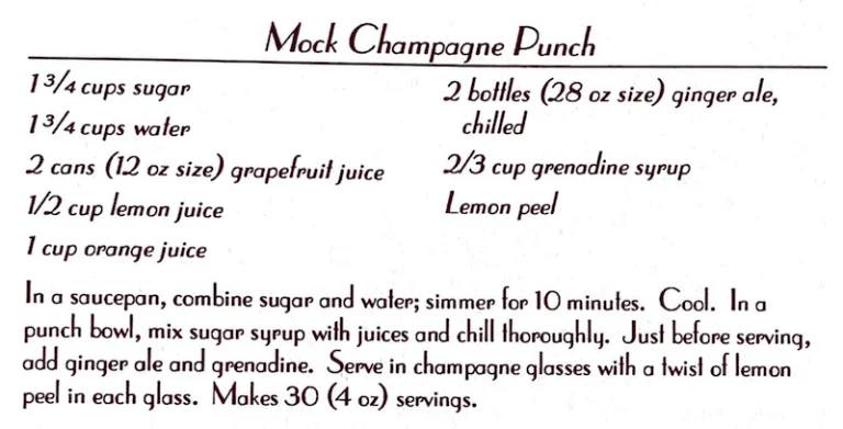 Mock Champagne Punch
