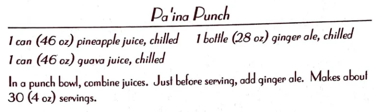 Pa’ina Punch