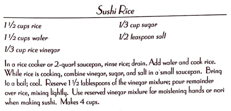 Sushi Rice #2