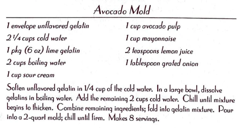 Avocado Mold