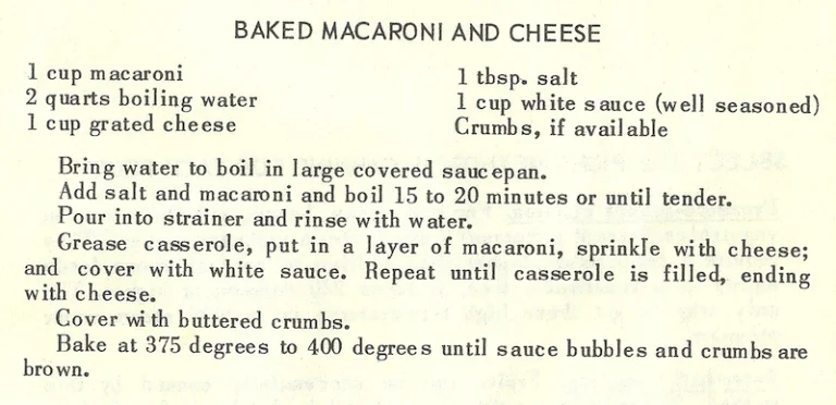 Baked Macaroni and Cheese