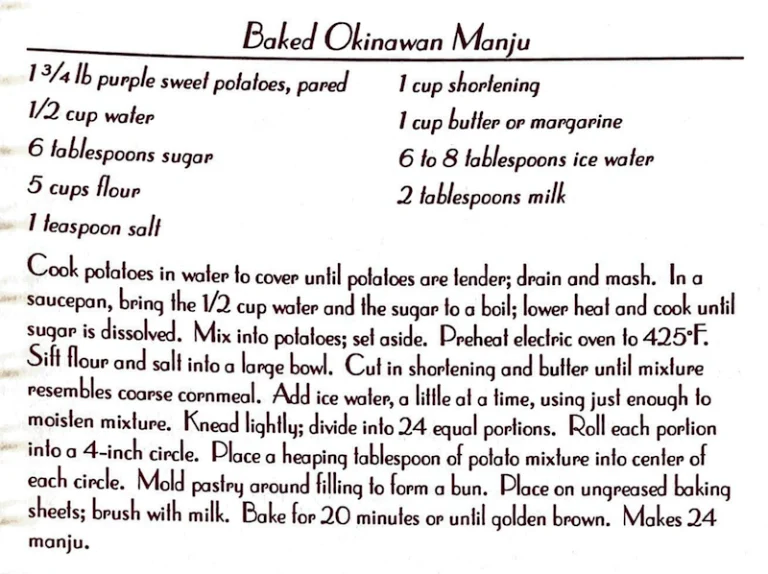 Baked Okinawan Manju