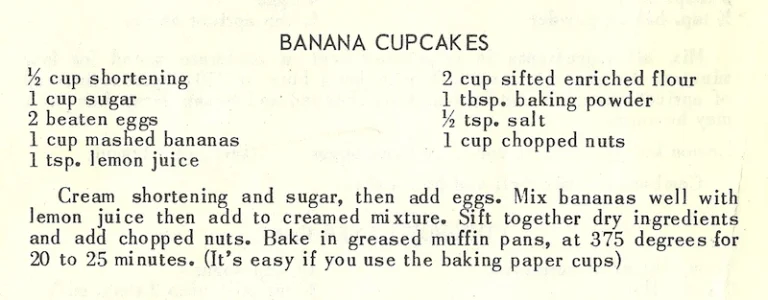 Banana Cupakes