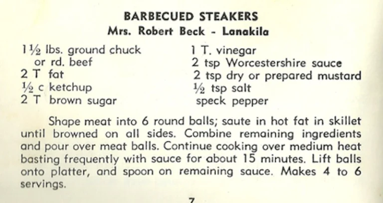 Barbecued Steakers