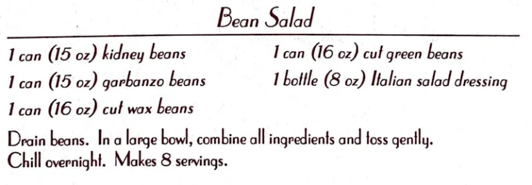 Bean Salad