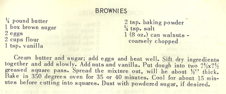 Brownies
