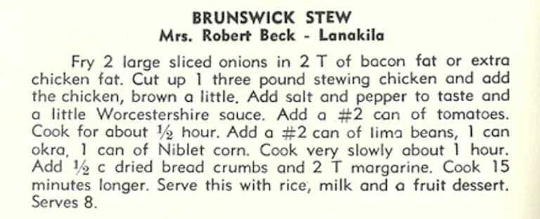 Brunswick Stew