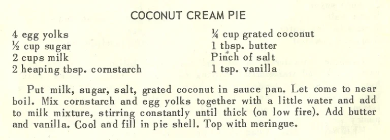 Coconut Cream Pie #4