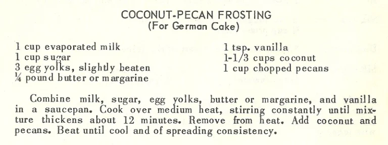 Coconut-Pecan Frosting