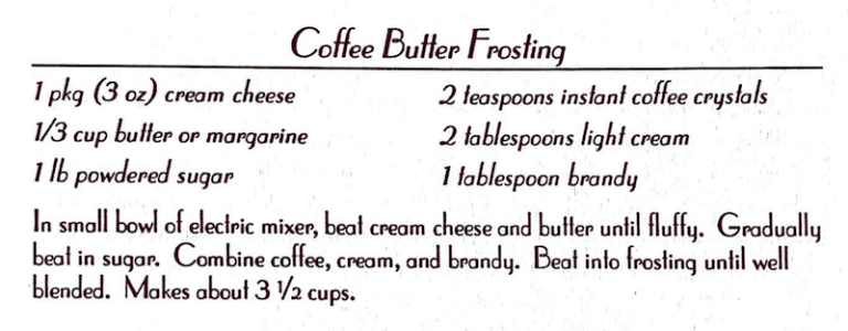 Coffee Butter Frosting