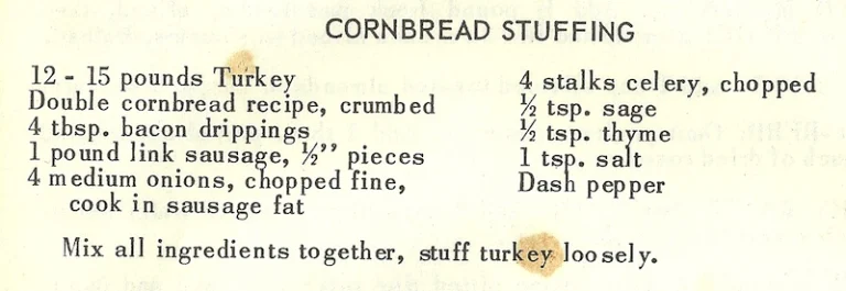 Cornbread Stuffing