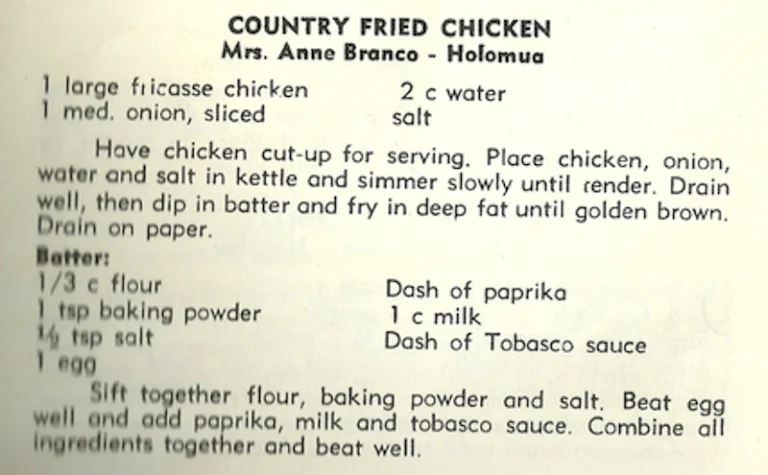 Country Fried Chicken