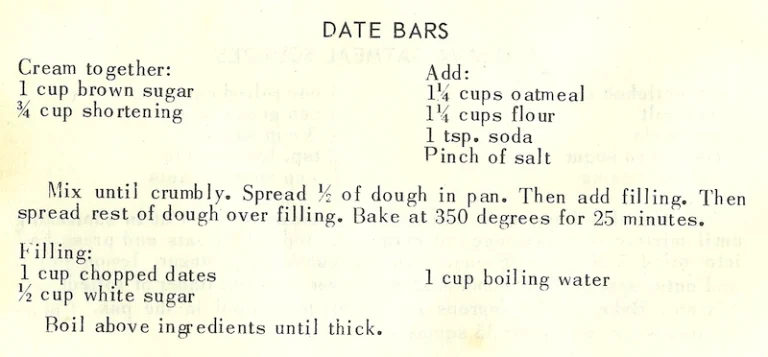 Date Bars #2