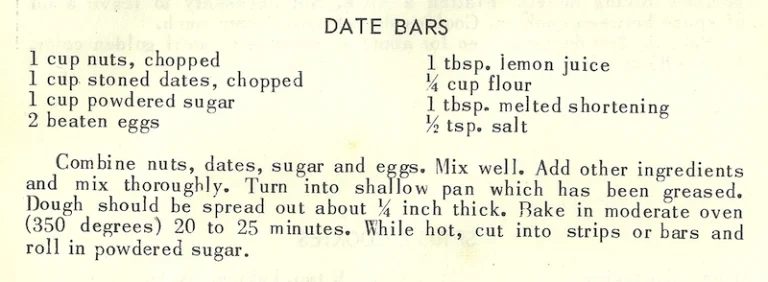 Date Bars #4