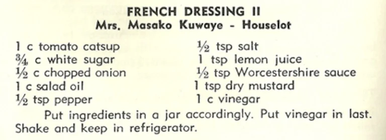 French Dressing II
