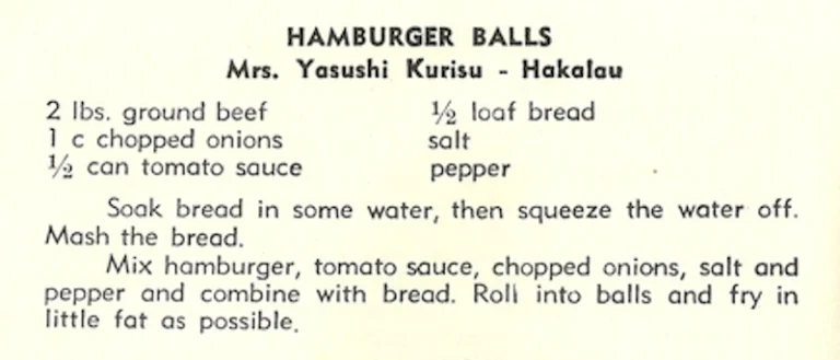 Hamburger Balls