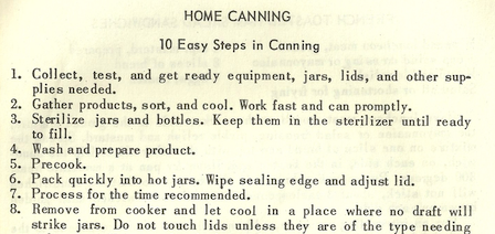 Home Canning