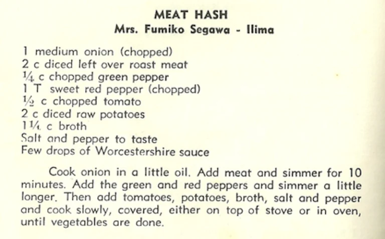 Meat Hash