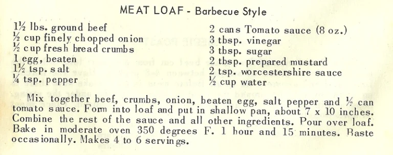 Meat Loaf – Barbecue Style
