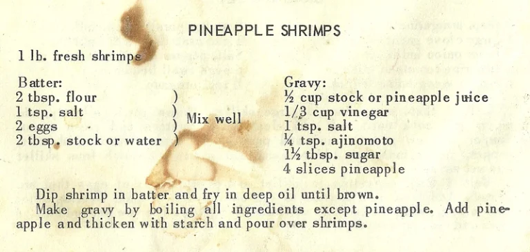 Pineapple Shrimps
