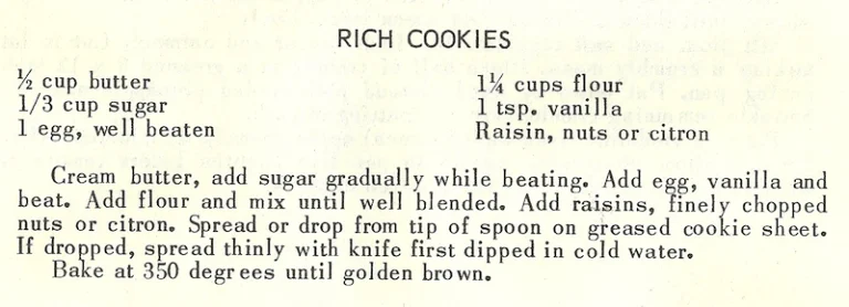 Rich Cookies