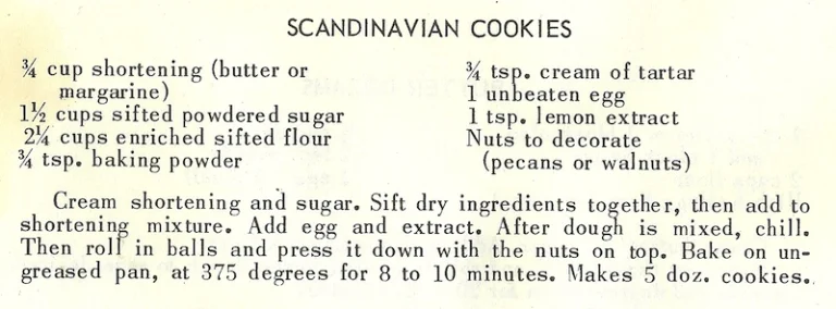Scandinavian Cookies