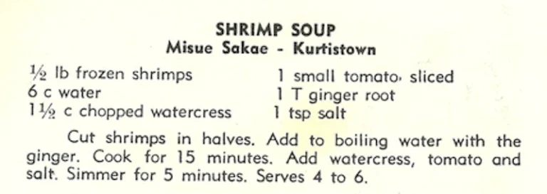 Shrimp Soup
