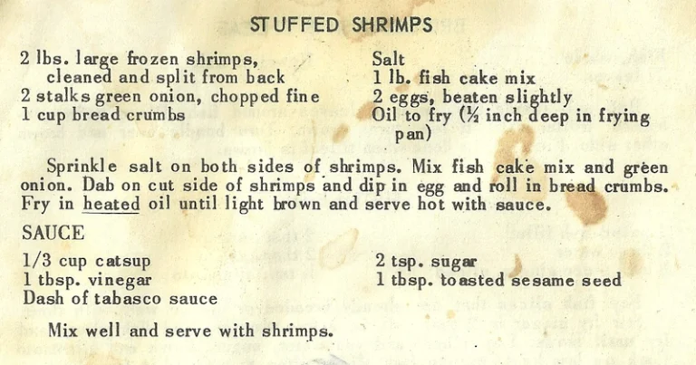 Stuffed Shrimps
