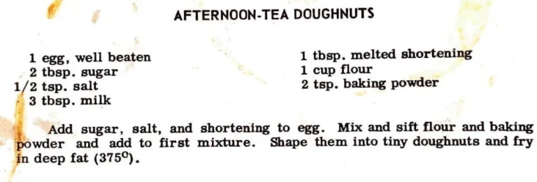 Afternoon-Tea Doughnuts