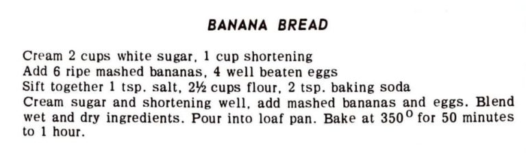 Banana Bread #2