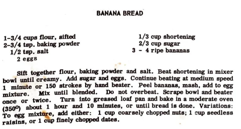 Banana Bread #3