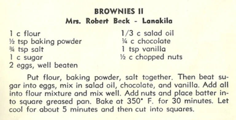 Brownies II