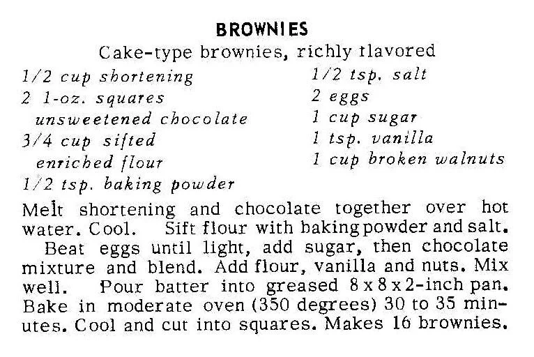 Brownies