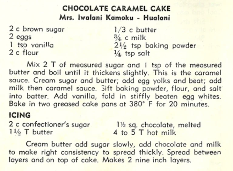 Chocolate Caramel Cake