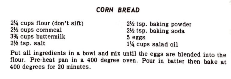 Corn Bread