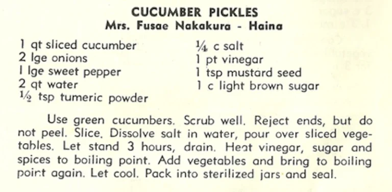 Cucumber Pickles