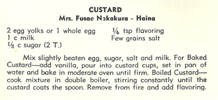Custard