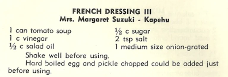 French Dressing III