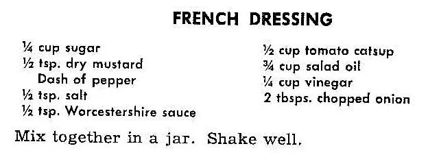 French Dressing #8