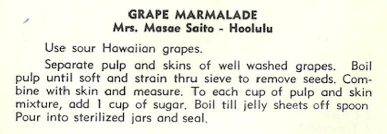 Grape Marmalade