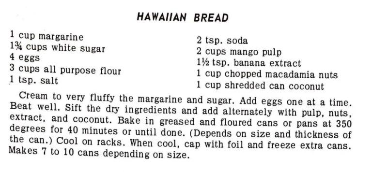 Hawaiian Bread